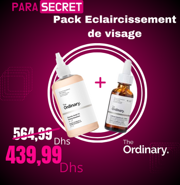 Pack éclaircissant du visage-the ordinary