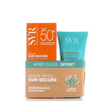 SVR Sun Secure Crème SPF 50+ - 50ml + Après-Soleil Offert