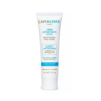 Capiderma Crème Hydratante Visage 40ml