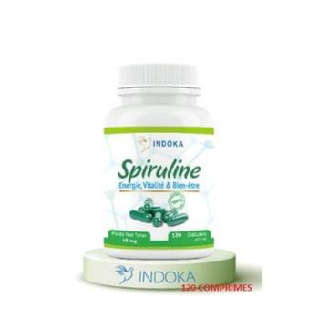 INDOKA Spiruline 120 Comprimés