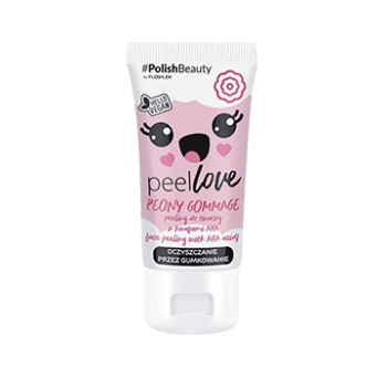 PEELLOVE® Peony Gommage face peeling with AHA acids - 75 ml - Floslek