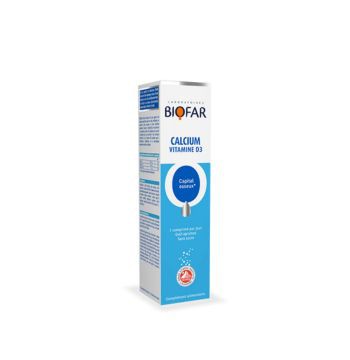 BIOFAR CALCIUM VITAMINE D3 -20 CAPSULES