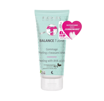 BALANCE T-ZONE Gommage Peeling aux acides AHA - 125g-floslek