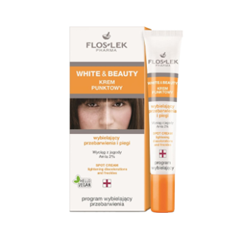 Crème éclaircissante anti-taches et taches de rousseur - 20 ml -floslek